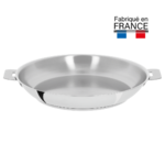 Poele en inox 20 cm Mutine a poignee amovible pour tous feux dont linduction-Li