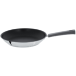 Poele 24 Cm Mutine Fixe Exceliss - Poignee Bakelite Grise