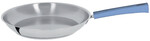 Poele 24 cm Poignee Bleu Lavande Inox Mutine Fixe
