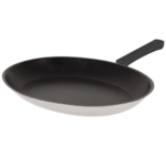 Poele Ovale 35 Cm Mutine Fixe Exceliss - Poignee Bakelite Grise