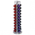 Porte 40 capsules Nespresso pivotant 'a fils'
