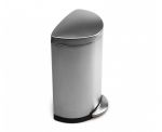 Poubelle 40l demi-lune a pedale