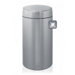 Poubelle Brabantia 45 L 'Slide bin' inox brosse