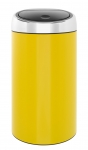 Poubelle Color your bin ronde 45 L citron