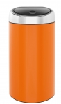 Poubelle Color your bin ronde 45 L Orange