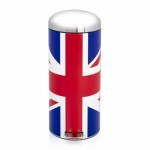 Poubelle Retro bin a pedale ronde 30 l - Union Jack