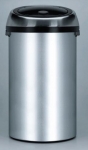 Poubelle touch bin 50l acier brosse