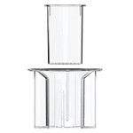 Poussoir (2 pieces) de couvercle XL pour robots Magimix 3200XL/4200XL/5200XL/6200XL & Cook Expert