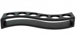 Presentoir vague noir pour verrines 334006/334005/334008 L33.2 cm xl10 cmxh 5 cm
