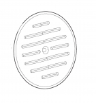 Protege lame pour trancheur Magimix T250