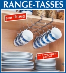 Rak sous etagere pour 10 tasses