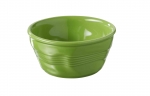 Ramequin o 10 cm froisses Vert Lime - Hauteur 4,5 cm