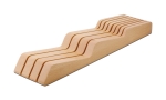 Range-couteaux hetre 7 pieces pour tiroir 7,5 cm (h)