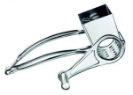 Rape a fromage a manivelle en inox avec 1 tambour