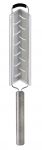 Rape fine fine lamelle en inox collection V - 34 cm