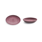 Plat ovale Magenta 33 x 22 cm