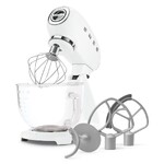 Robot sur socle "Annees 50" Blanc