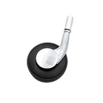 Roue Argent complete nouveau modele pour table Platex
