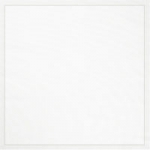 Rouleau de 25 serviettes de table lunch en coton predecoupees 20 x 20 cm Blanc e