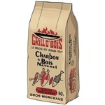 Sac de 50 litres de charbon GRILL-O-BOIS