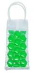Sac isotherme rafraichisseur pour 1 bouteille - 35 cm X 9.5 cm X 8.5 cm Vert