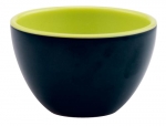 Saladier 28 cm noir/vert