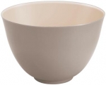 Saladier diametre 25 cm Vestah de Platex brun/peau