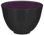Saladier diametre 25 cm Vestah de Platex noir/taupe