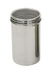 Saupoudreuse inoxtoile metal. ht 13cm