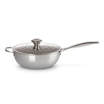 Sauteuse Chef 24 cm Inox Signature Antiadherent avec poignee et couvercle