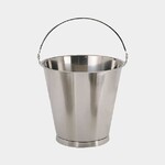 Seau Inox Gradue 15l A Pied