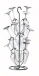 Sechoir support 12 verres Grappe inox