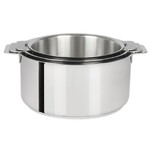 serie 3 casseroles mutine amovibles 16 a 20 cm sans poignee