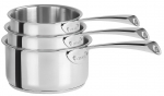 Coffret de 3 Casseroles 16 a 20 cm Inox Casteline Fixe