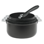 Serie de De 3 Casseroles Cookway Amovible Ultralu Induction Excelis + Poignee Co
