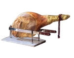 Serre jambon en inox et marbre
