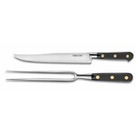 Service a decouper Forge Pro : Couteau a decouper 20 cm & Fourchette 20 cm manch