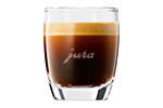 Set de 2 verres Espresso transparents logotes Jura