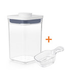 Set boite de conservation pop petite carree 1l + cuillere a cafe