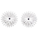 Set de 2 brosses de rechange pour la brosse distributrice de savon 36481