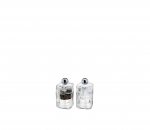 Set de 2 mini-moulins poivre & sel K&uuml;chenprofi broyeur ceramique 3x3x4,5 cm