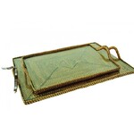 Set de 2 Plateaux a fromage rectangulaires avec plaques de verre