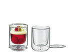Set de 2 verrines 80ml avec couvercle