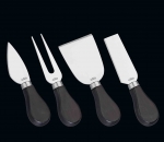 Set de 3 couteaux et une fourchette a fromage Umbria de la marque Cilio
