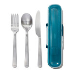 Set de 3 couverts en inox avec boite