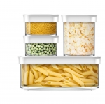 Set de 4 boites a provisions Emsa Optima 'Starter' 0,18 L/0,18L /1 L/1,6 L