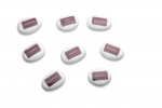 Set de 8 galets porte couteaux "Vins des Cotes du Rhone"