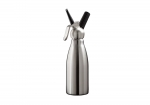 Siphon a chantilly & espumas Kayser 1L corps inox et bouchon alu