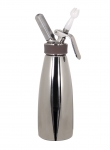 Siphon a chantilly & espumas Tellier 0,50 L corps et tete inox