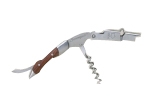 Tire-bouchon sommelier double levier WT-110 bois veritable